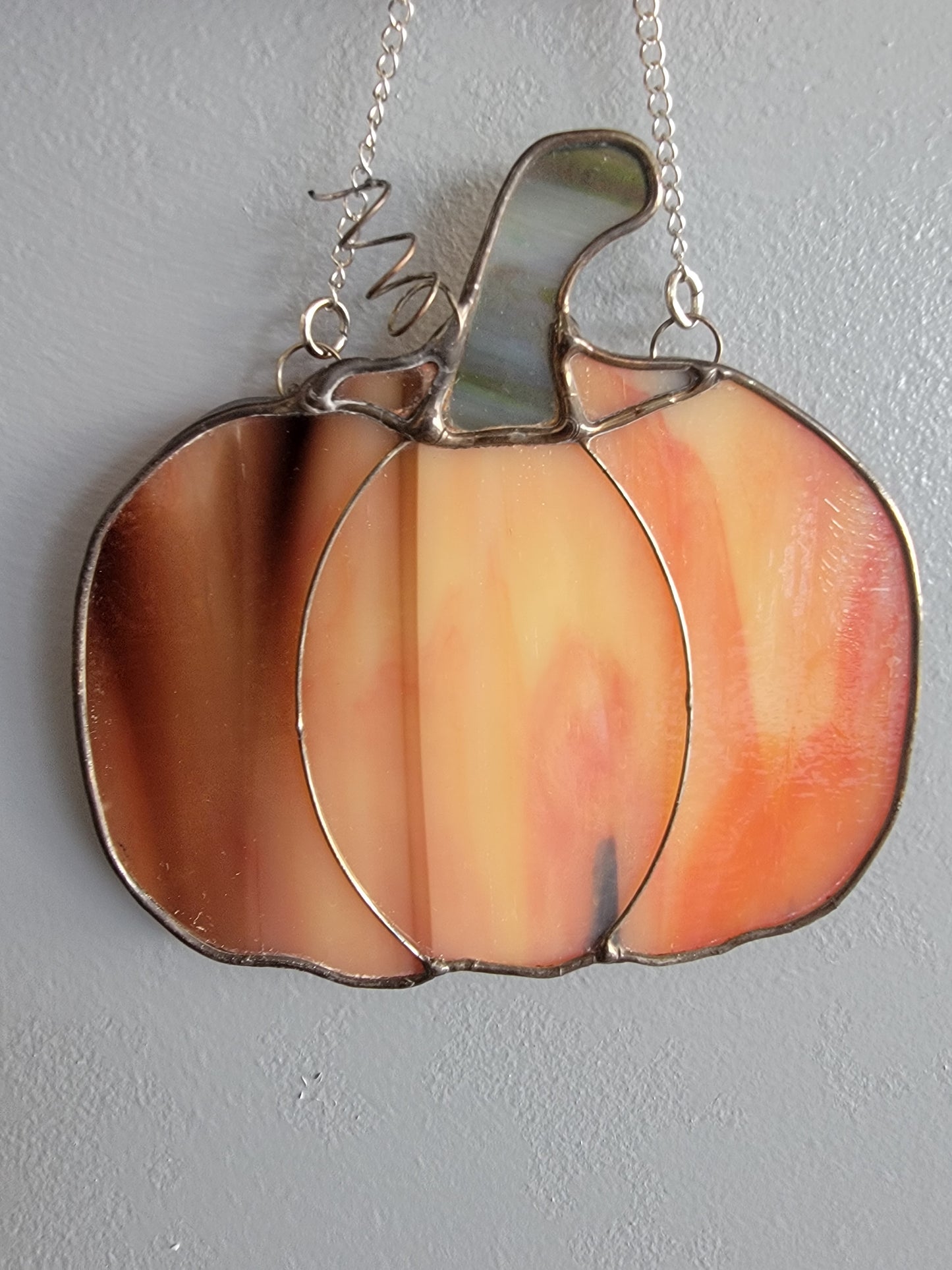 Stained Glass Pumpkin