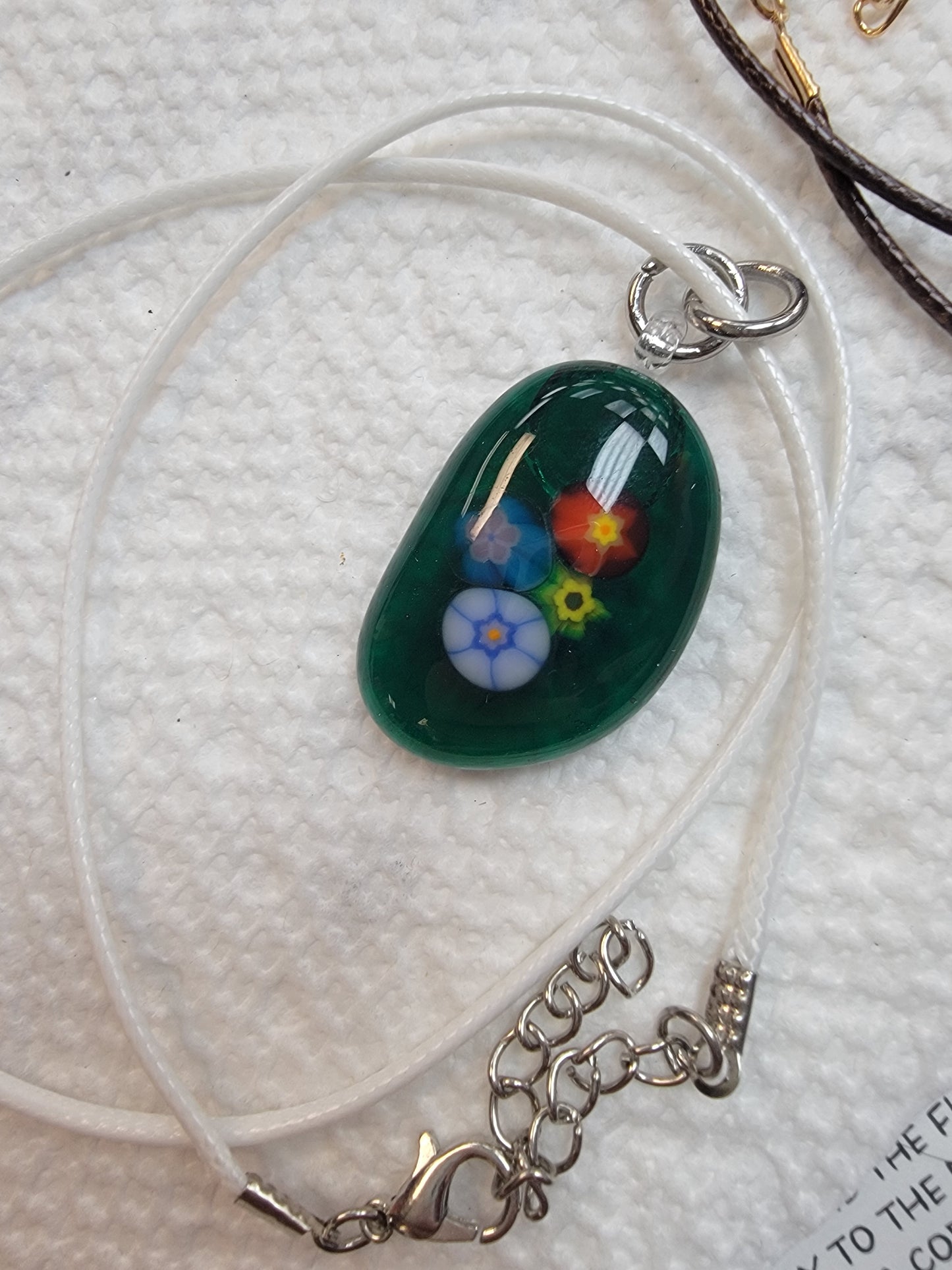 Necklace, Fused Glass