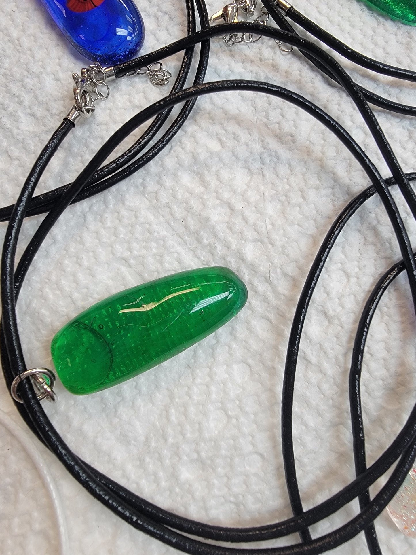 Necklace, Fused Glass