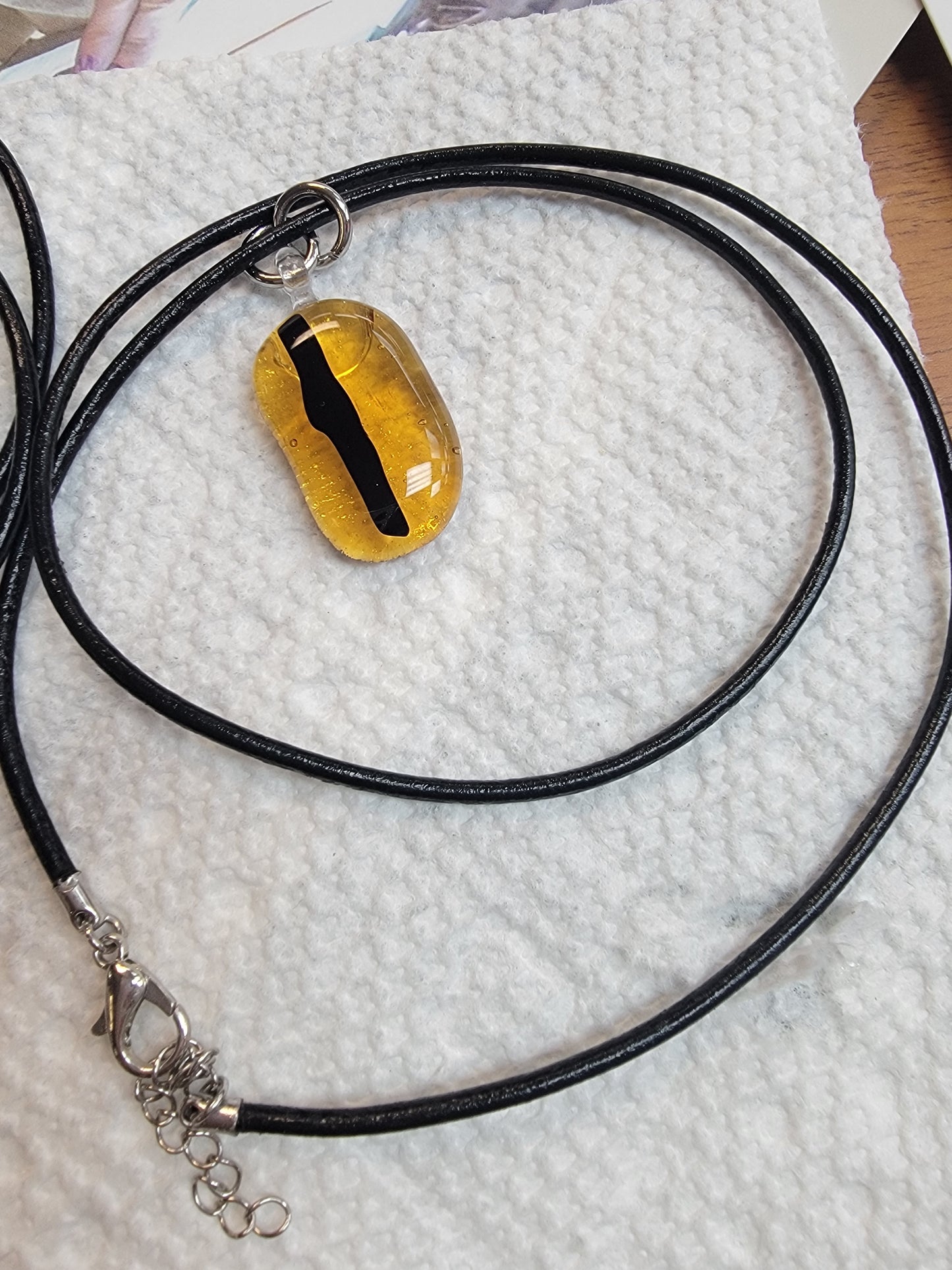 Necklace, Fused Glass