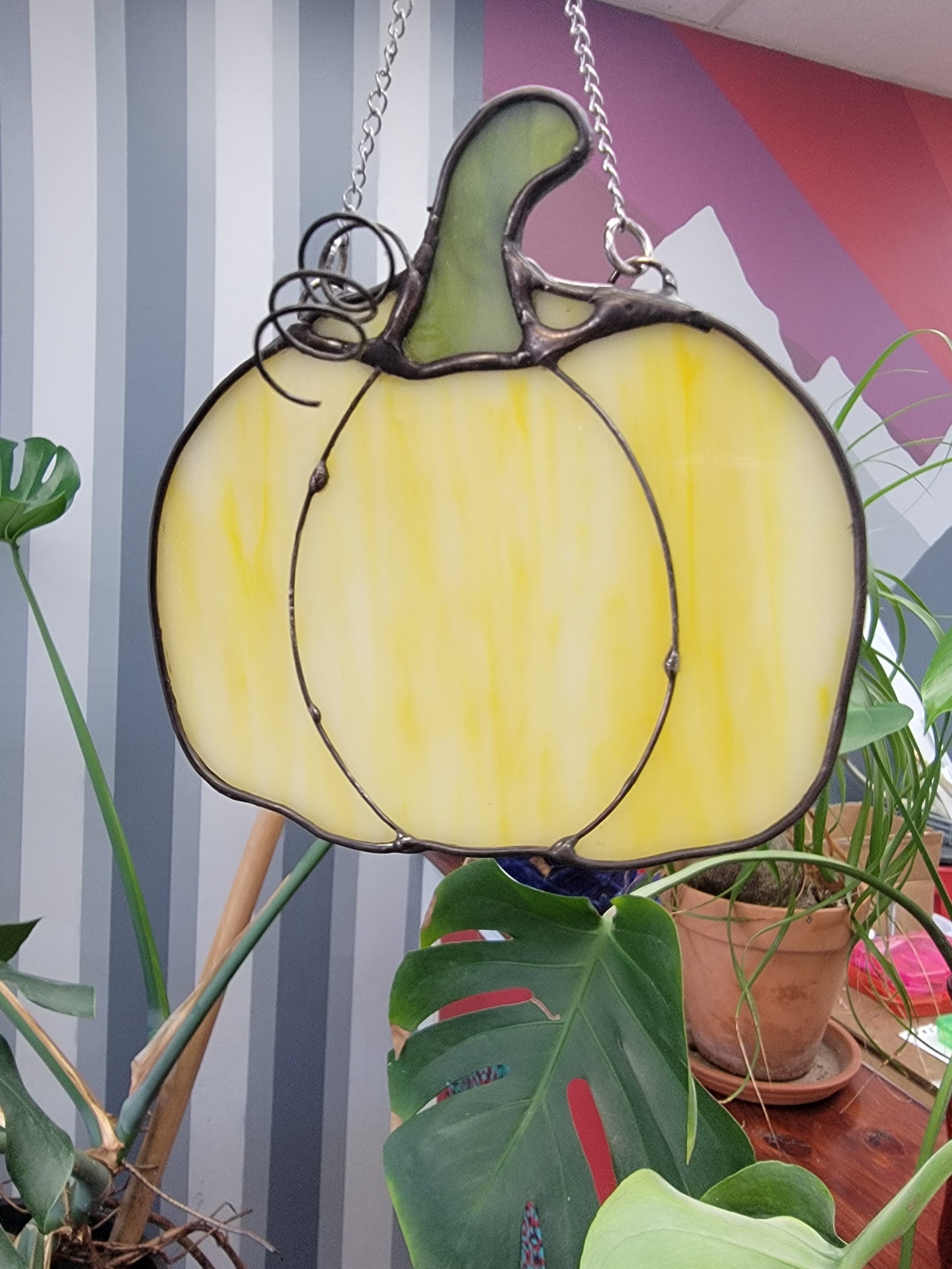 Pumpkin, Stained Glass
