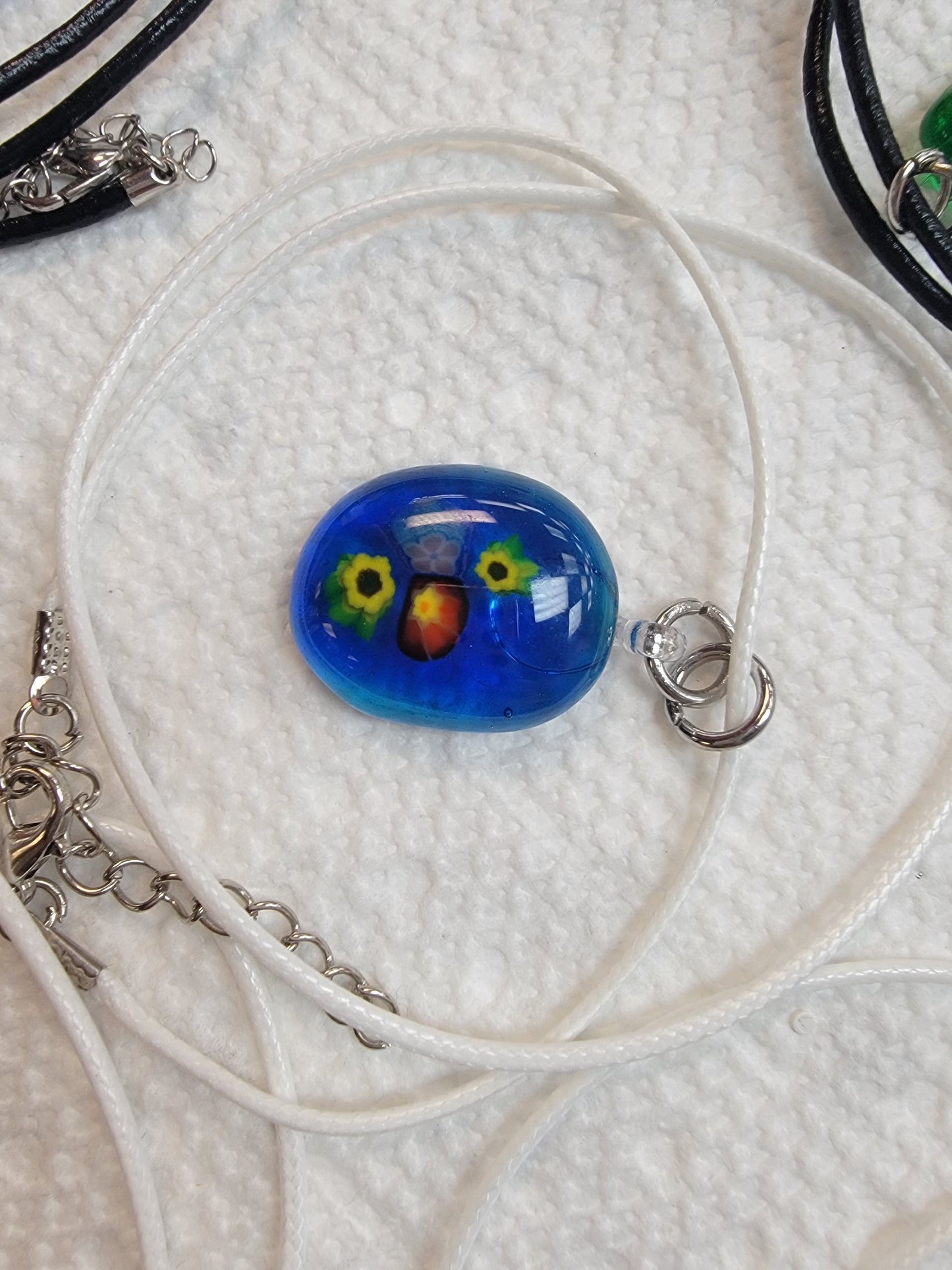 Necklace, Fused Glass
