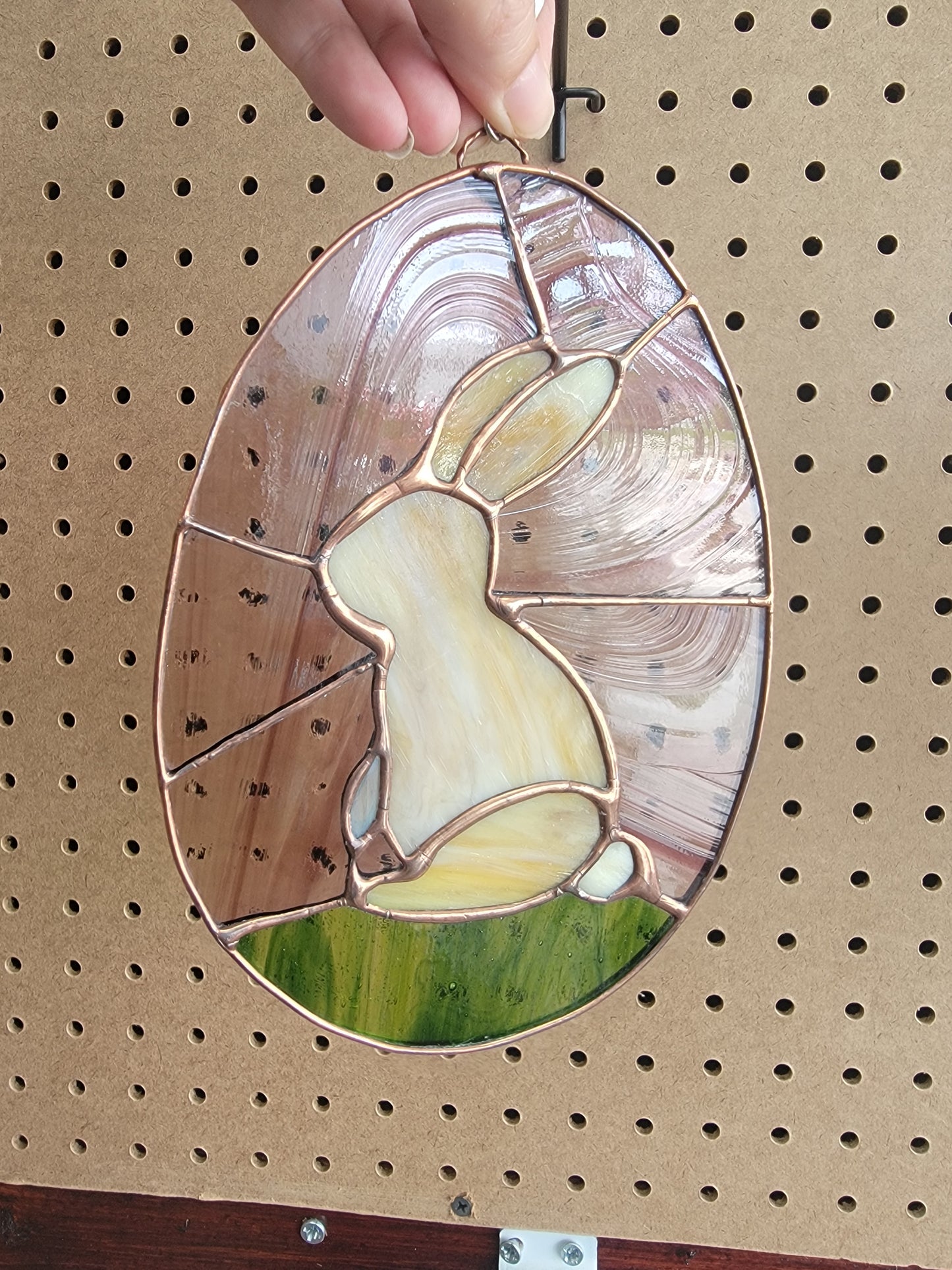 Bunny, Stained Glass