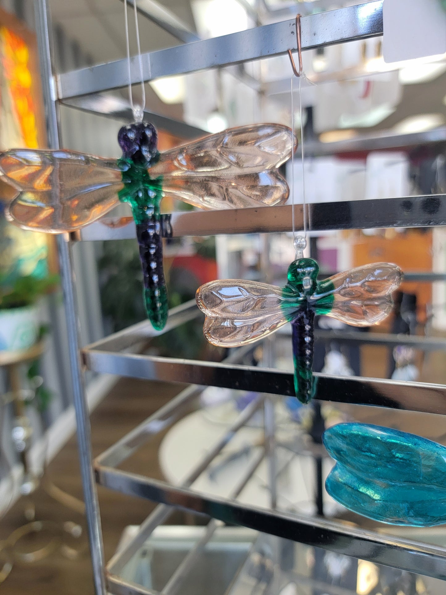 Dragonfly, Fused Glass Large