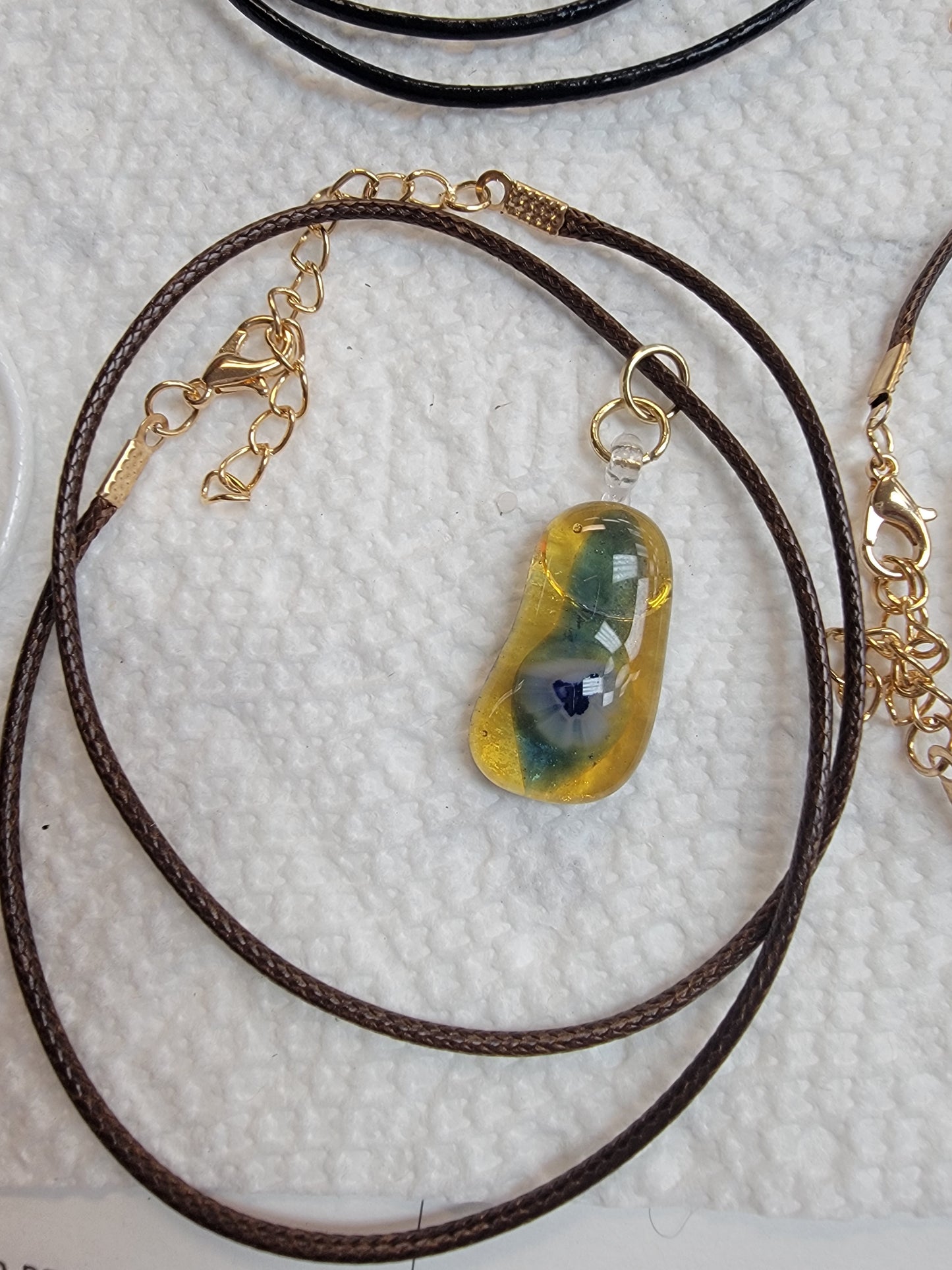 Necklace, Fused Glass