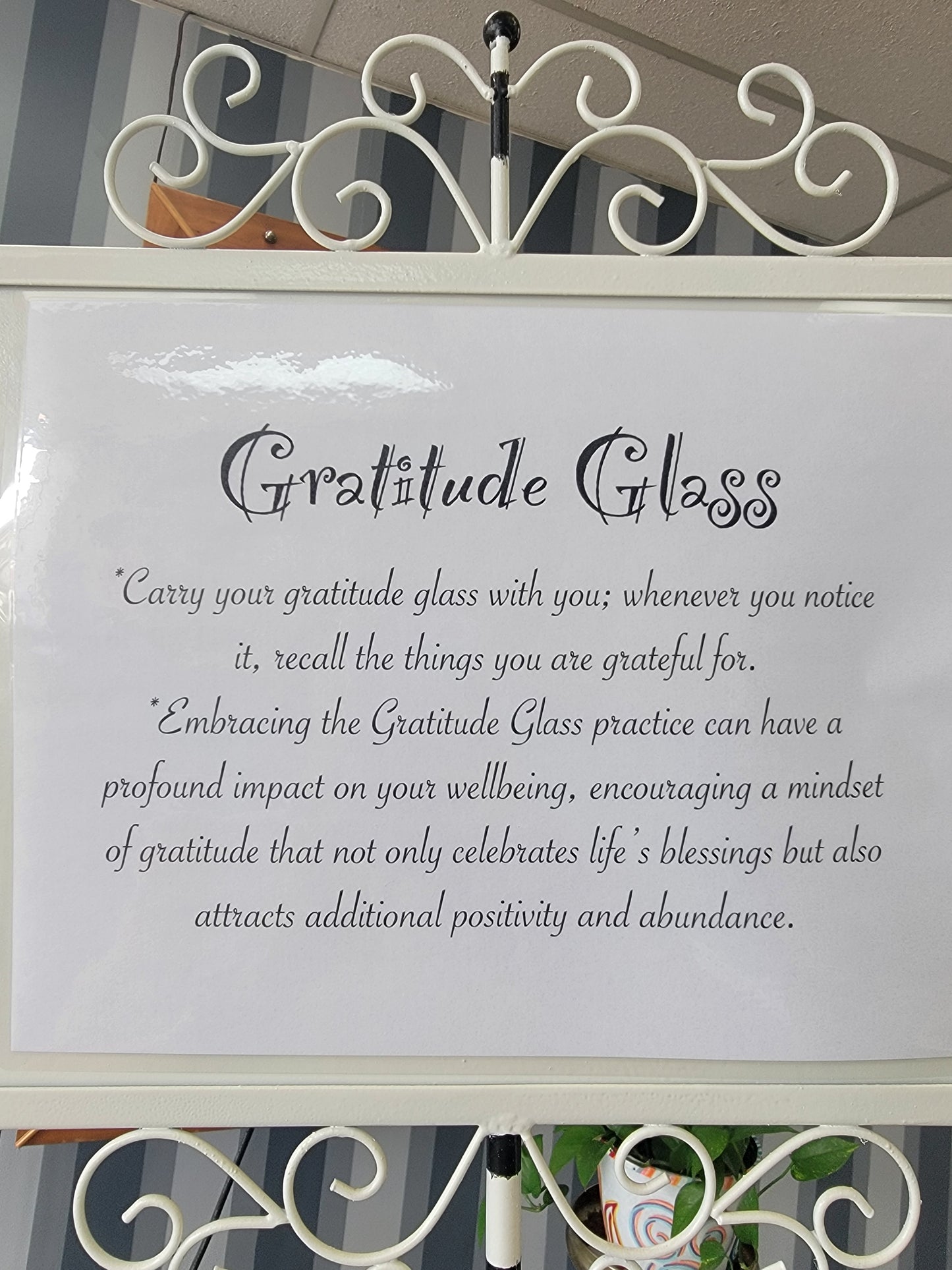 Gratitude Glass