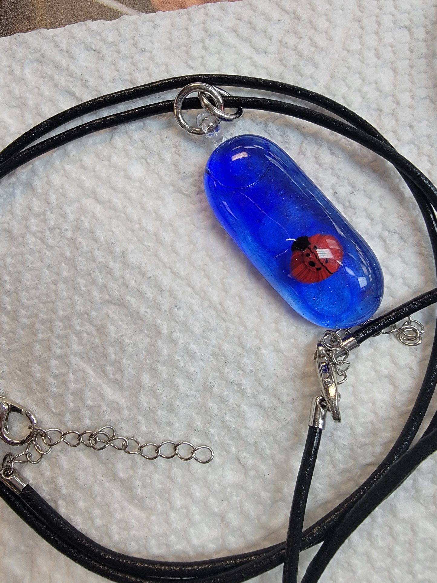 Necklace, Fused Glass