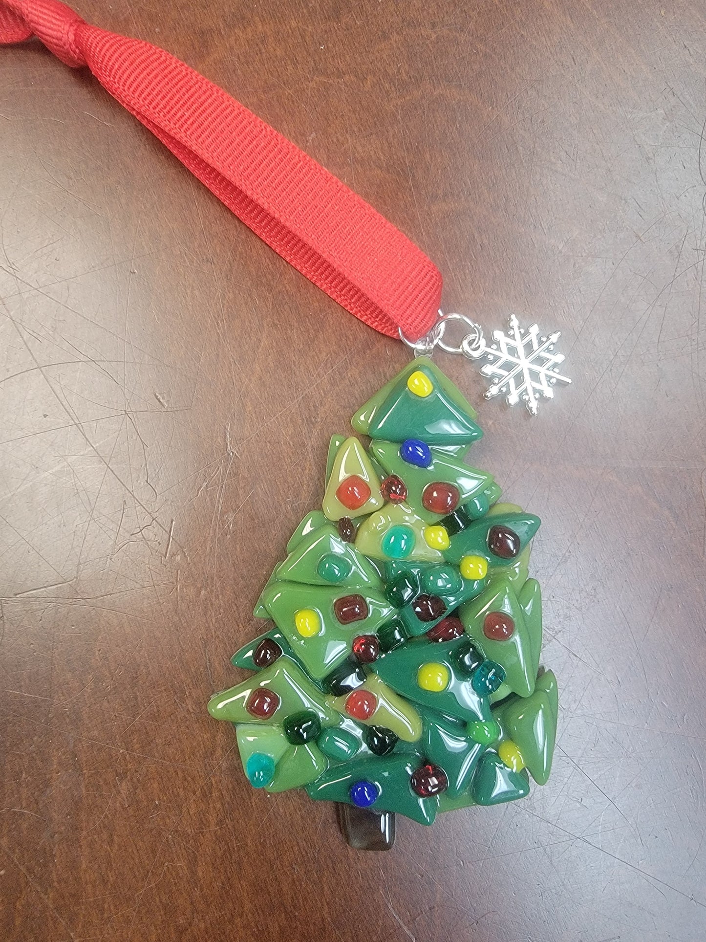 Christmas Tree, Fused Glass