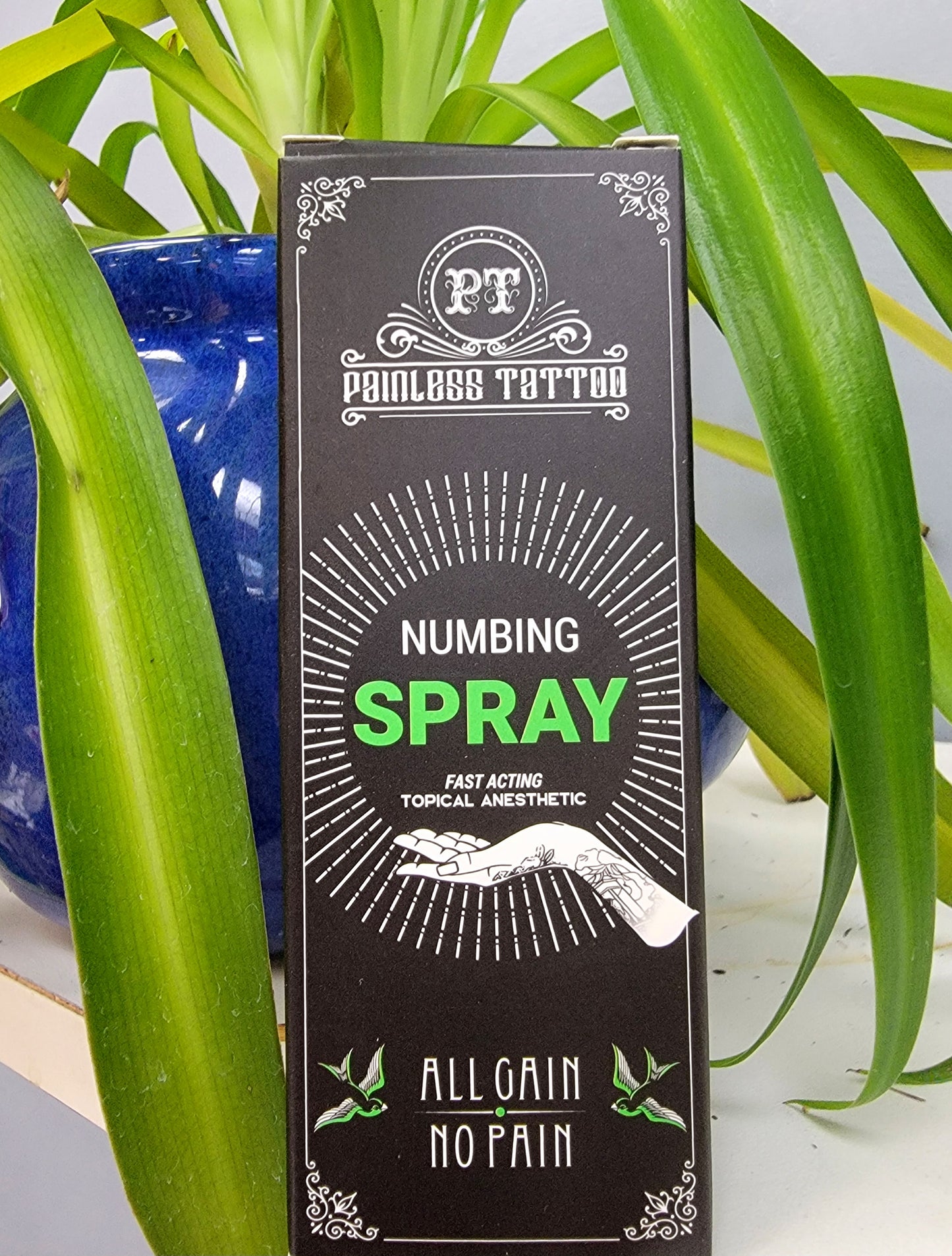 Numbing Spray, Painless tattoo