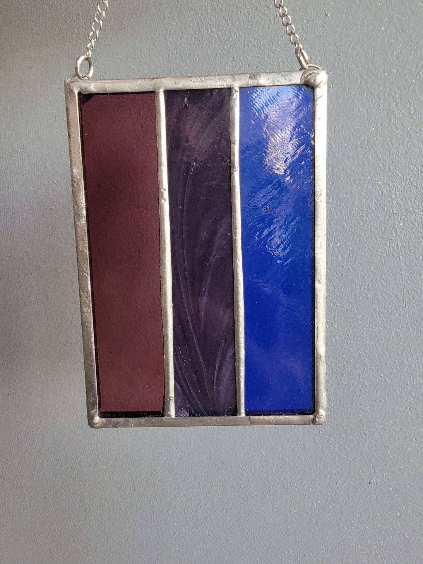 Glass Bi Pride Flag