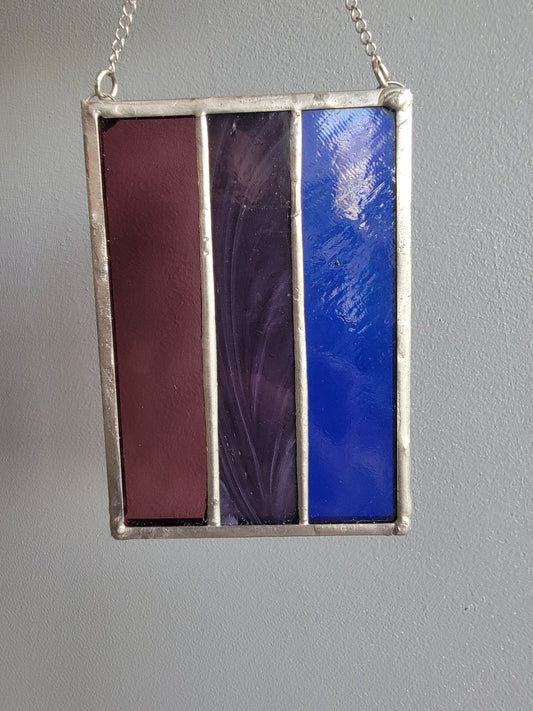 Glass Bi Pride Flag