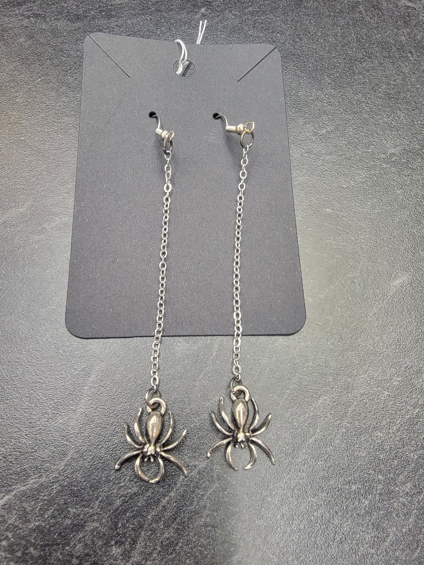 Earrings, Long Spider
