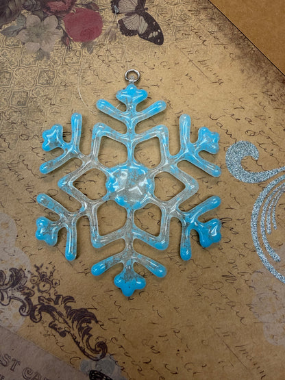 Snowflake, Fused Glass