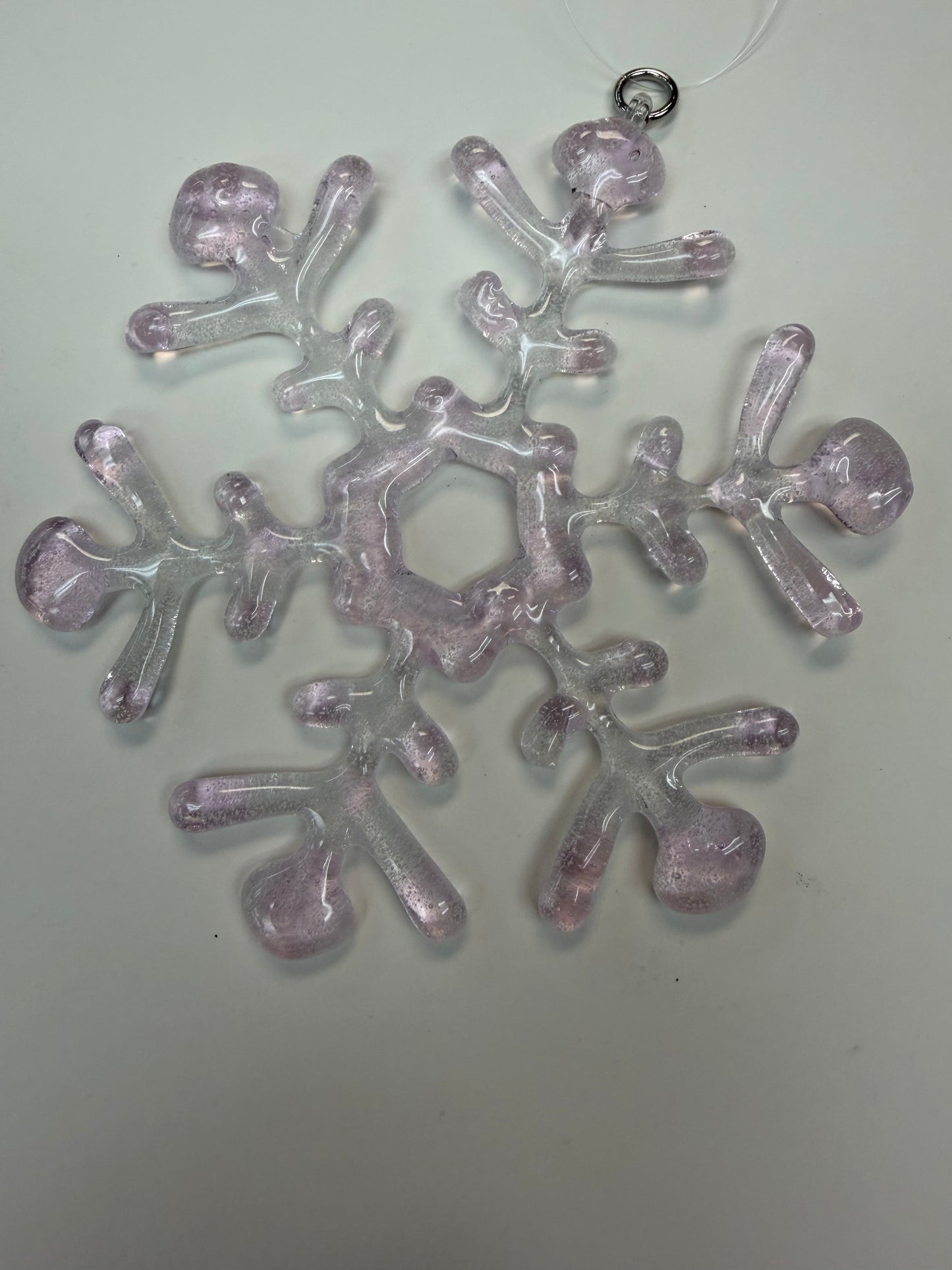 Snowflake, Fused Glass