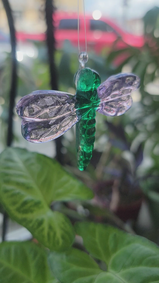 Dragonfly, Fused Glass small