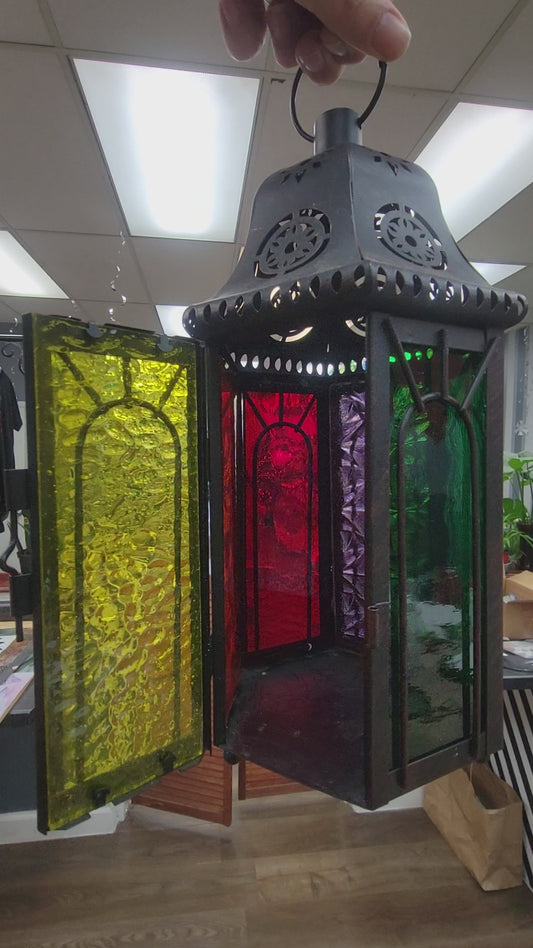 Lantern, Stained Glass