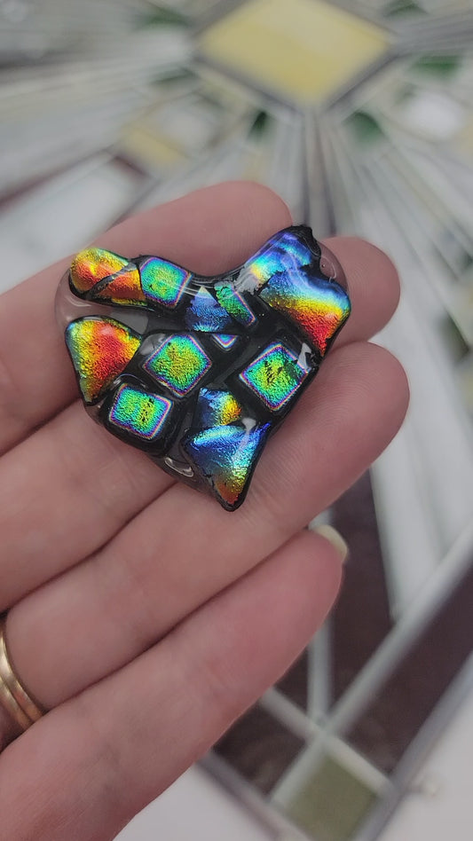 Magnet,Fused Glass