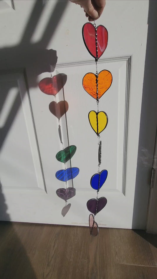 Rainbow Hearts