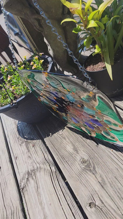 Mandala, Fused Glass
