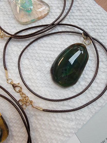 Necklace, Fused Glass