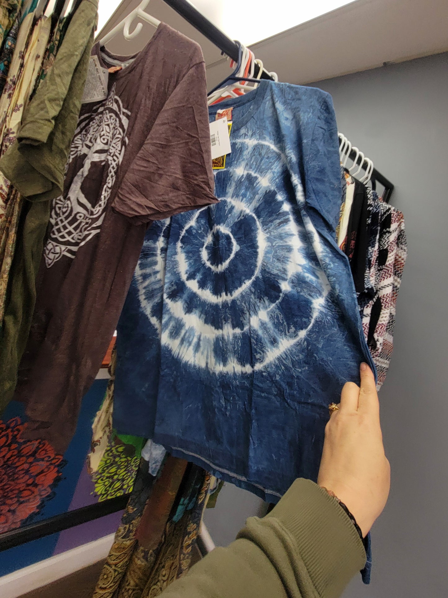 Indigo Tye Dye Shirt