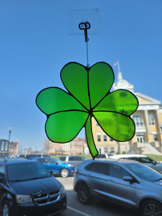 Clover, Stained Glass