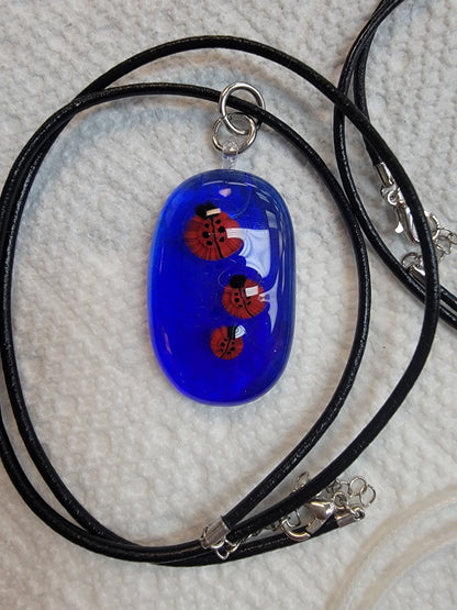 Necklace, Fused Glass