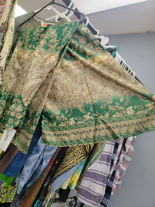 Silky Flare Pants L/XL