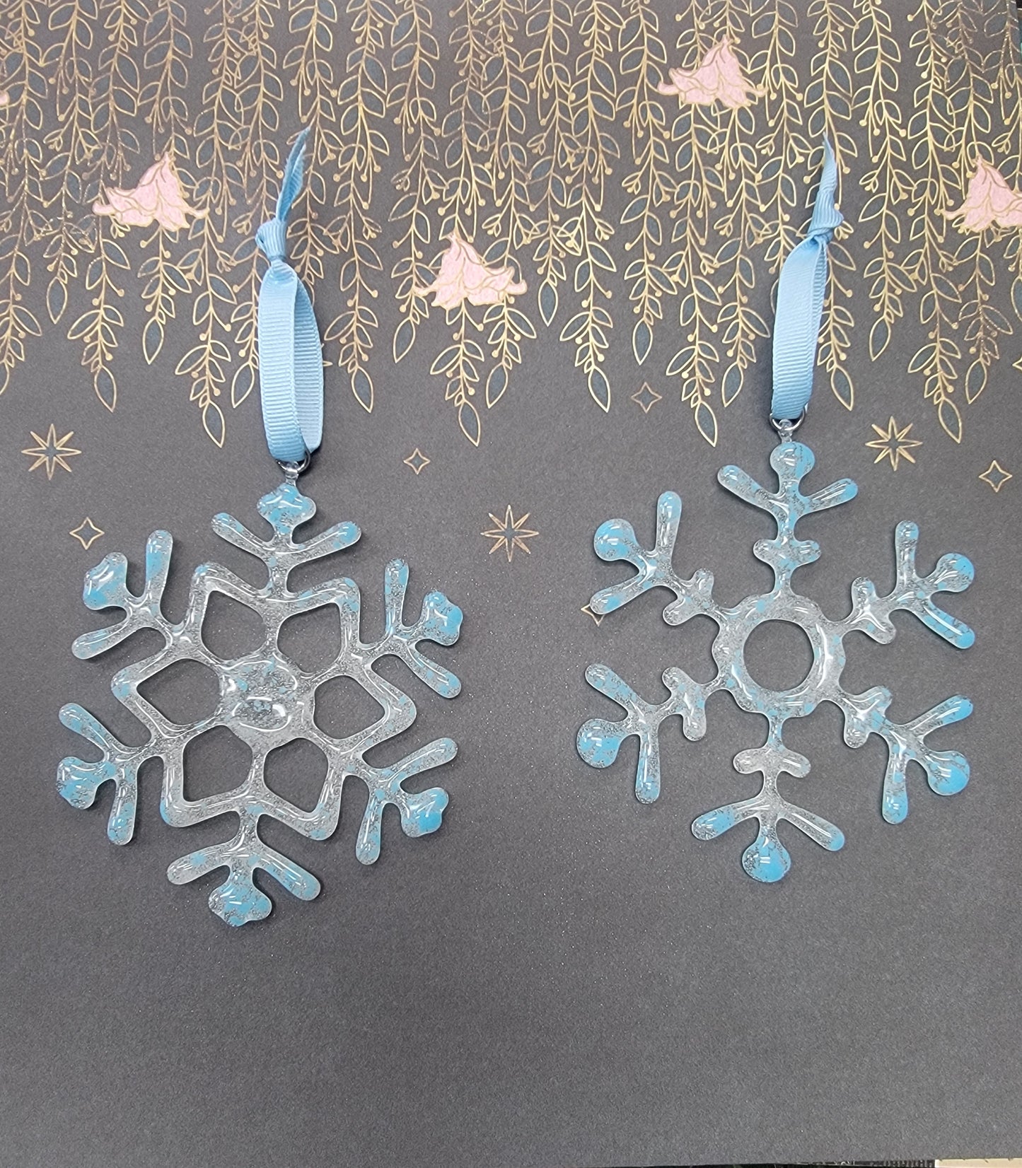 Snowflake, Fused Glass