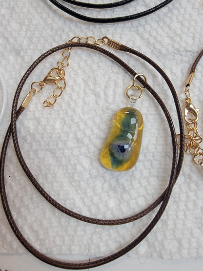 Necklace, Fused Glass