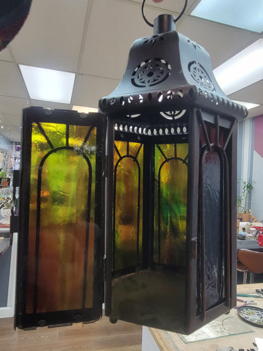Lantern, Stained Glass