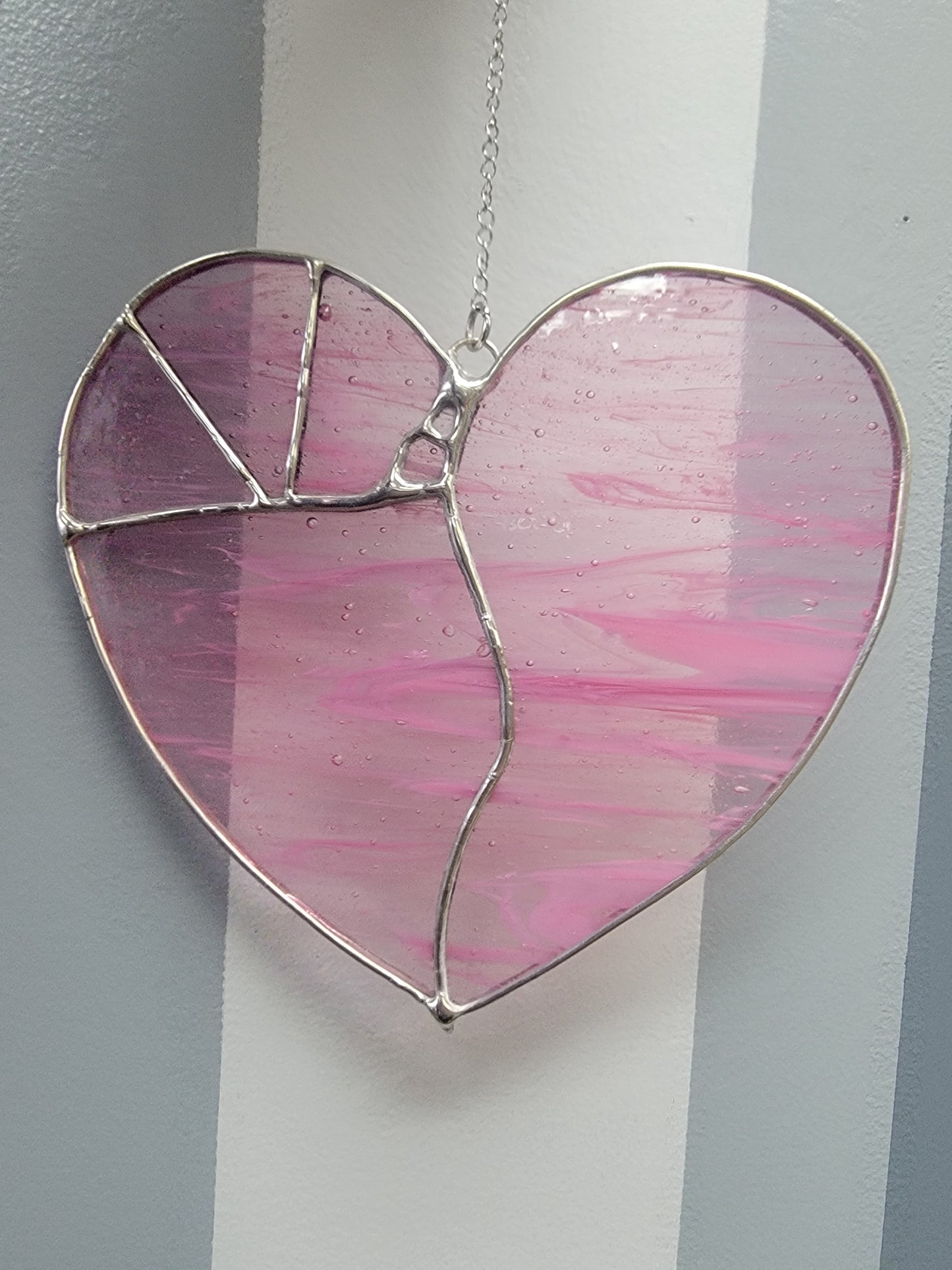 Broken Heart Suncatcher