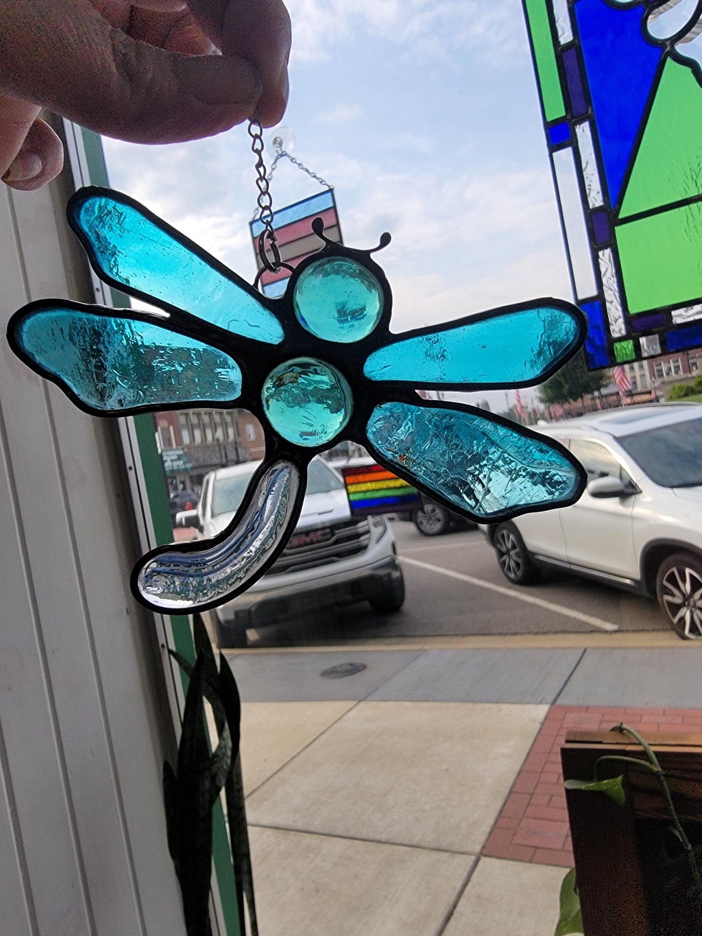 Dragonfly, Stained Glass
