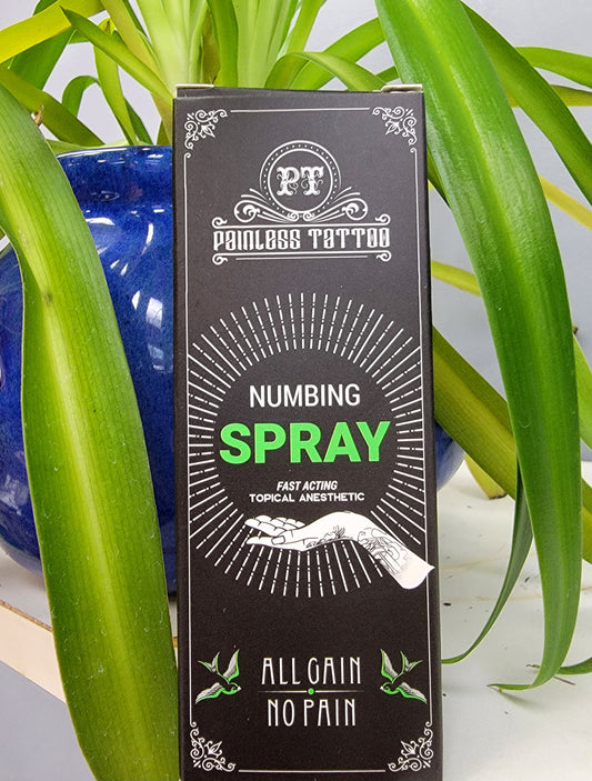 Numbing Spray, Painless tattoo