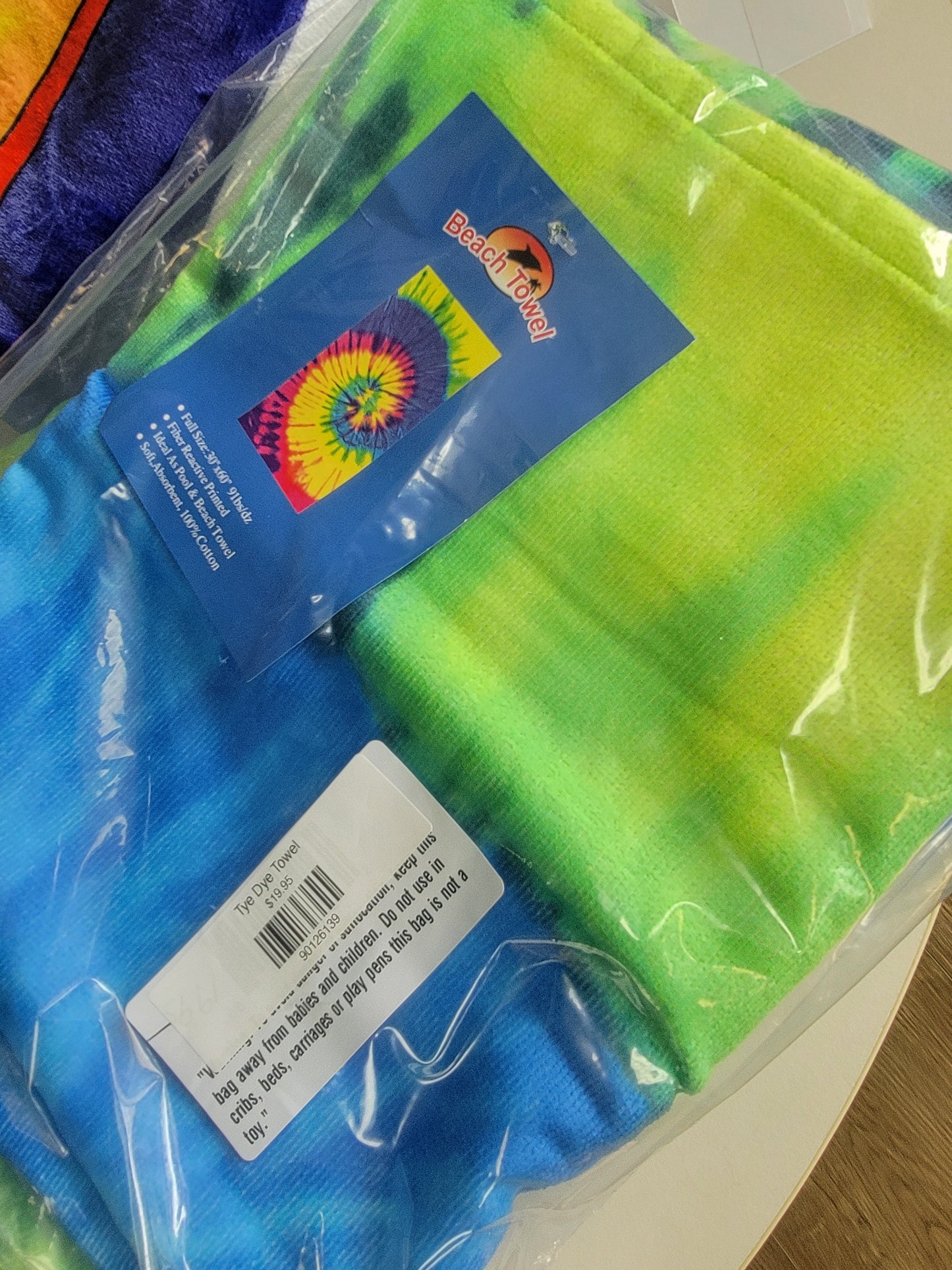 Tye Dye Towel